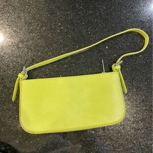 Mango mini acid green bag